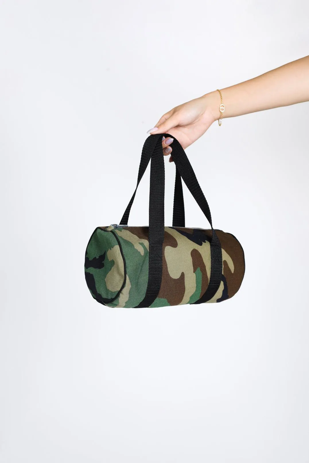 Rework Camo Mini Duffle Bag Frankie