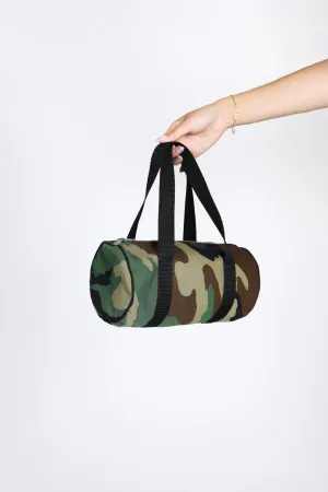 Rework Camo Mini Duffle Bag Frankie