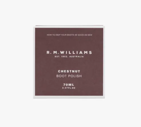 Rm Williams Stockman boot polish - Black or Chestnut