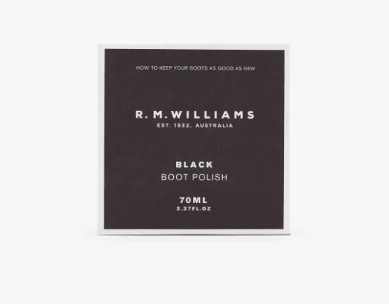 Rm Williams Stockman boot polish - Black or Chestnut