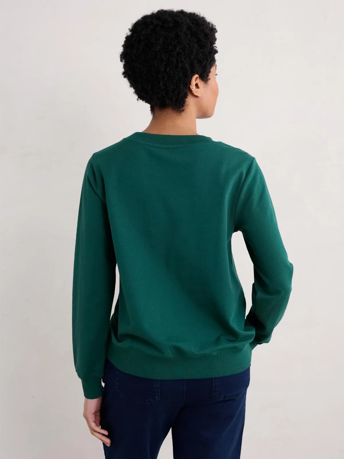 Seasalt Bright Wave Printed Sweatshirt