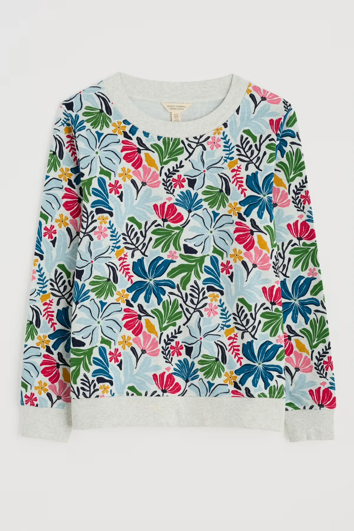 Seasalt Bright Wave Printed Sweatshirt