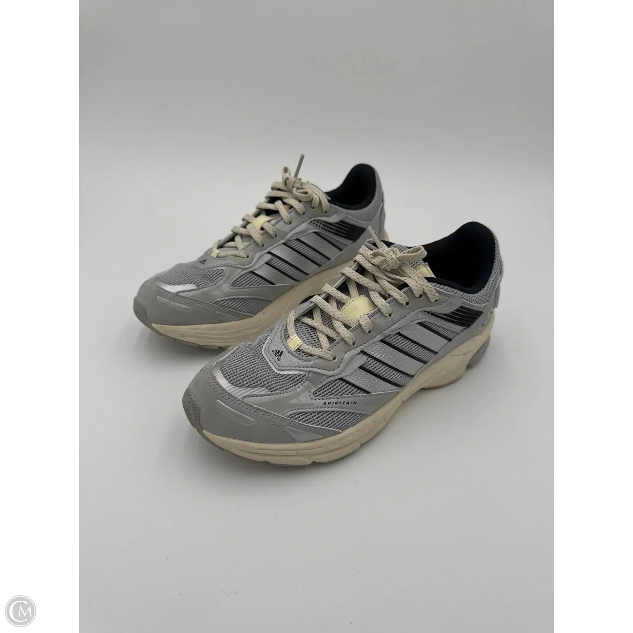 Shoes Athletic By Adidas In Grey & White, Size: 9.5