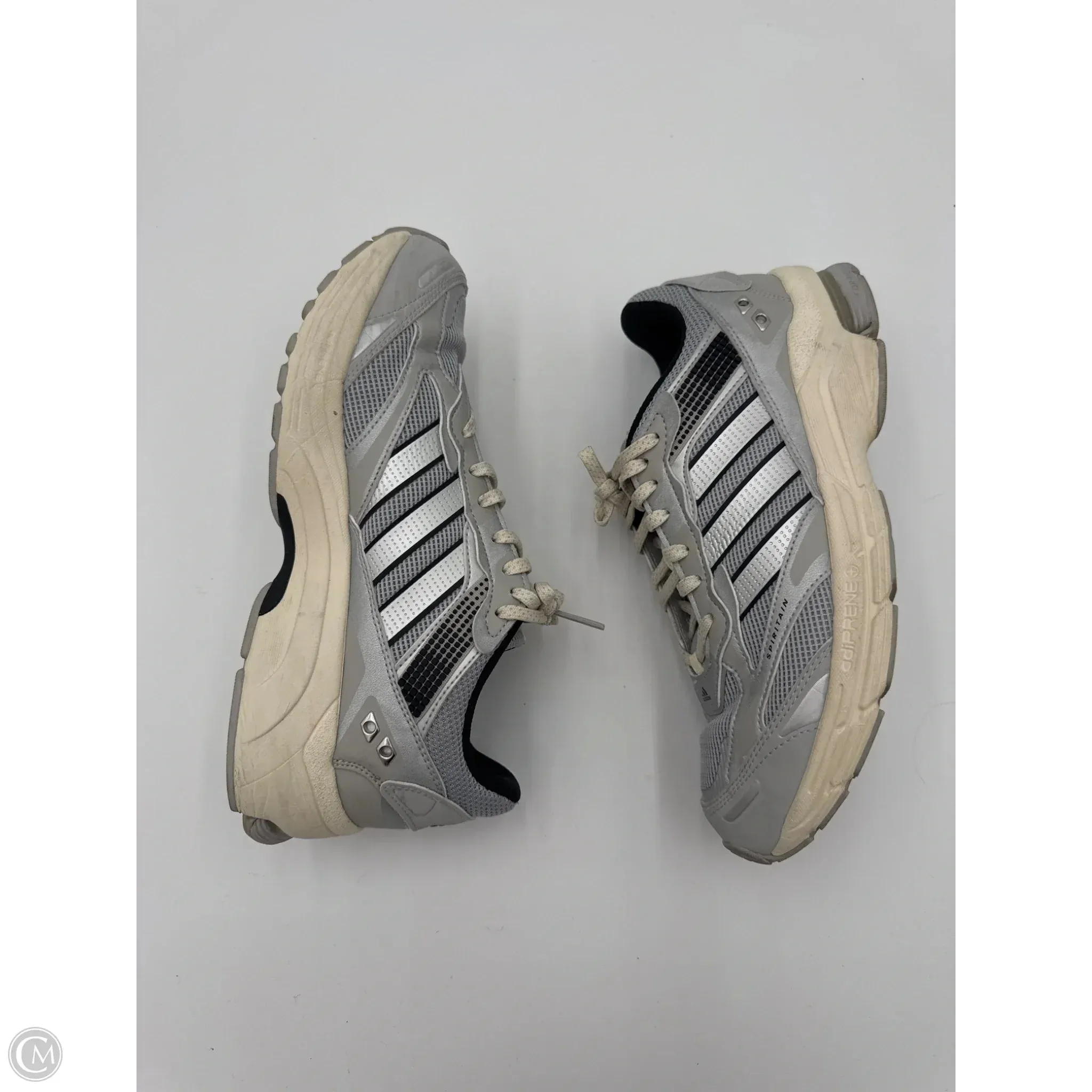 Shoes Athletic By Adidas In Grey & White, Size: 9.5