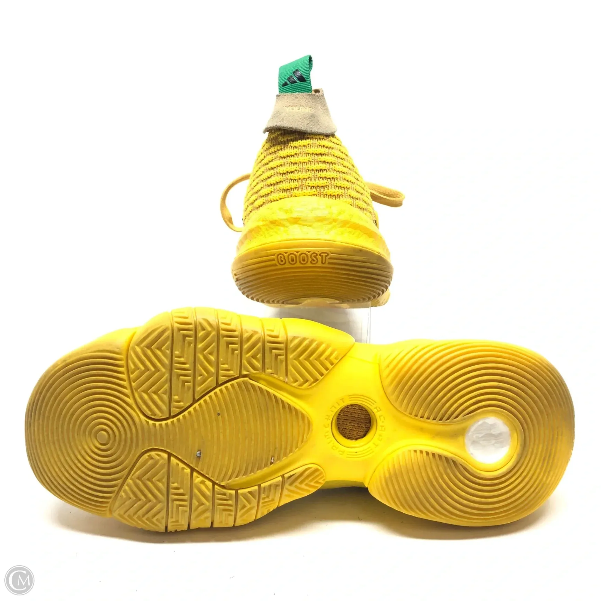 Shoes Athletic By Adidas In Yellow, Size: 9.5