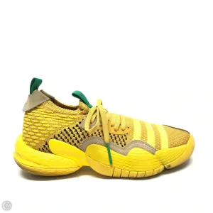 Shoes Athletic By Adidas In Yellow, Size: 9.5