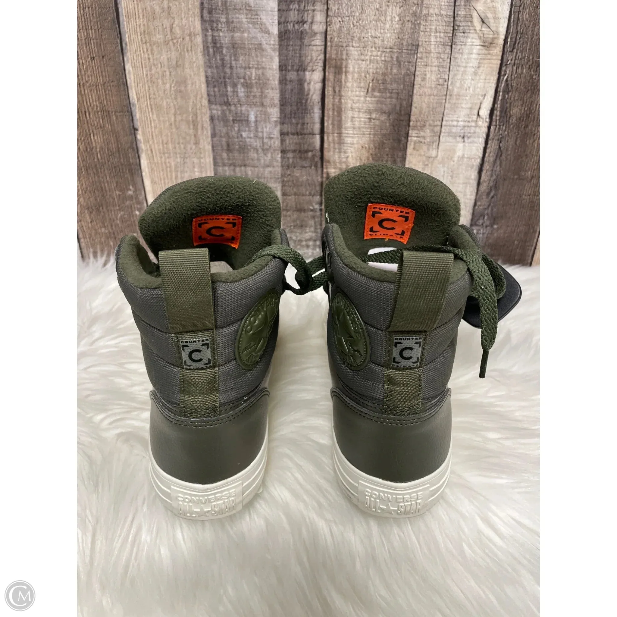 Shoes Athletic By Converse In Green, Size: 9