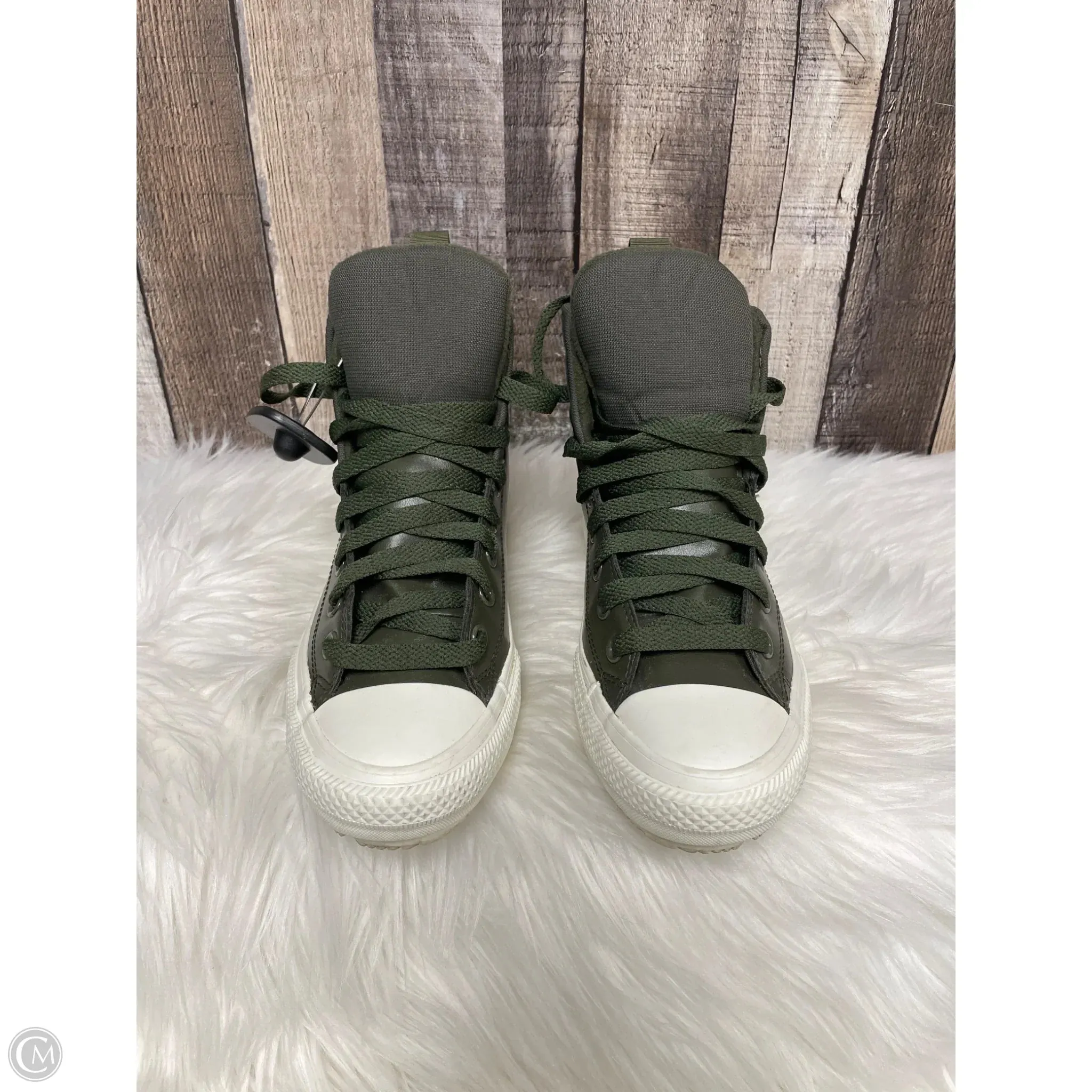 Shoes Athletic By Converse In Green, Size: 9