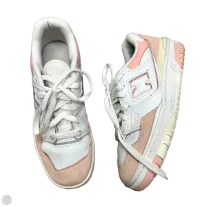 Shoes Athletic By New Balance In Pink & White, Size: 7.5