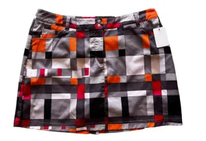 Slazenger Geometric Patterned Skort Size 12