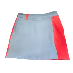 Sport Haley Pink & Blue Side Zip Golf Skort Size 6 MSP$79