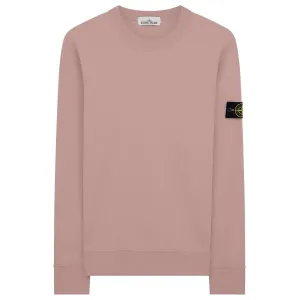 Stone Island Pink Crewneck Sweatshirt
