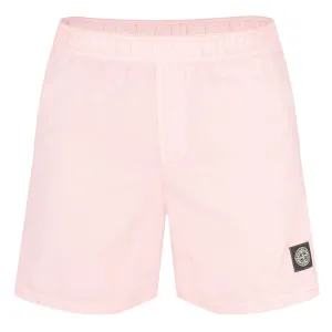Stone Island Pink Patch Swimshorts