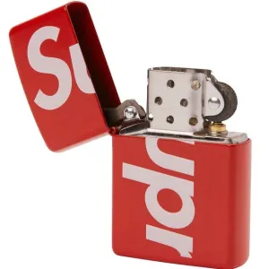 Supreme Red Logo Zippo
