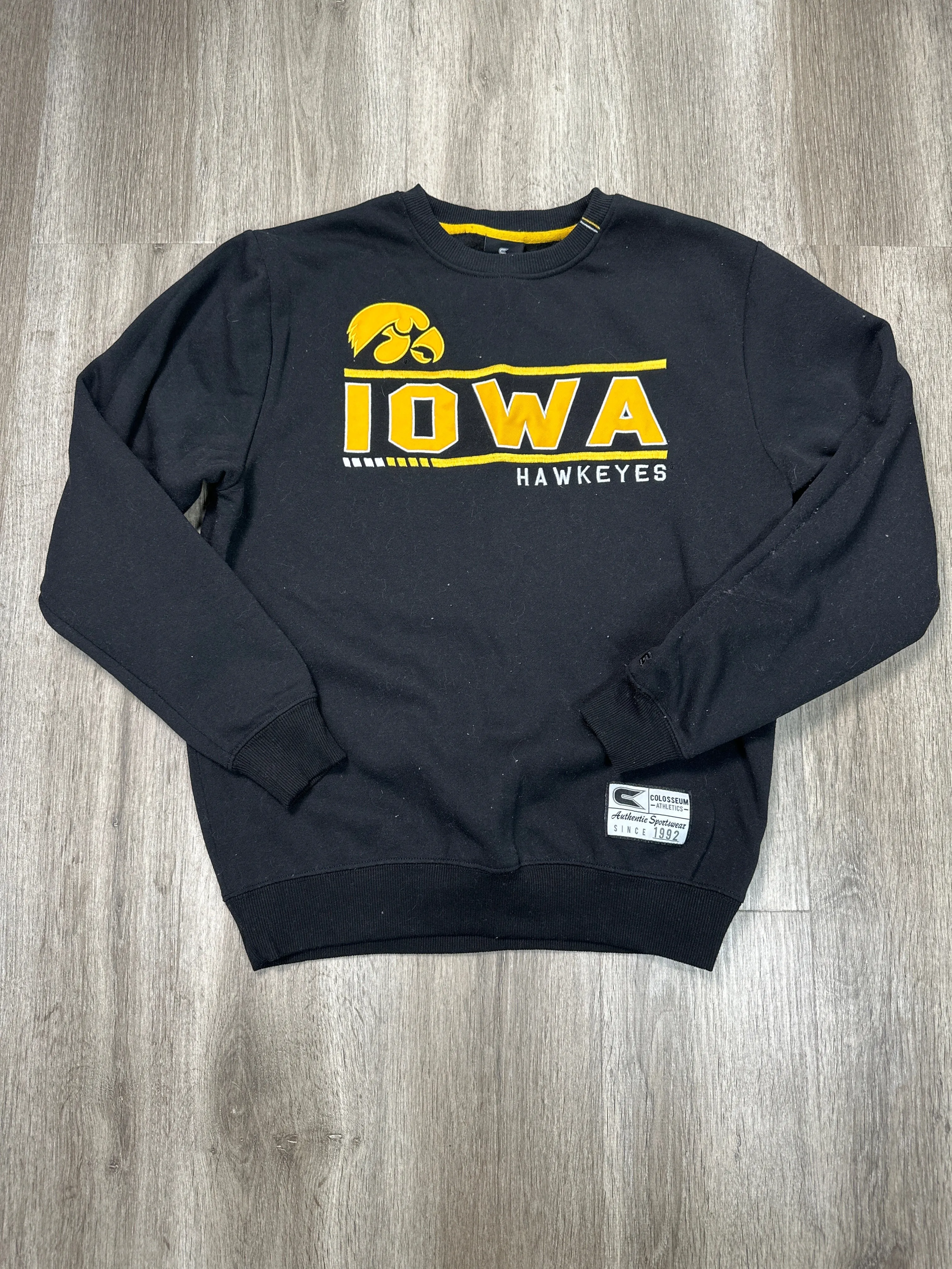 Sweatshirt Crewneck By Colosseum In Black, Size: M