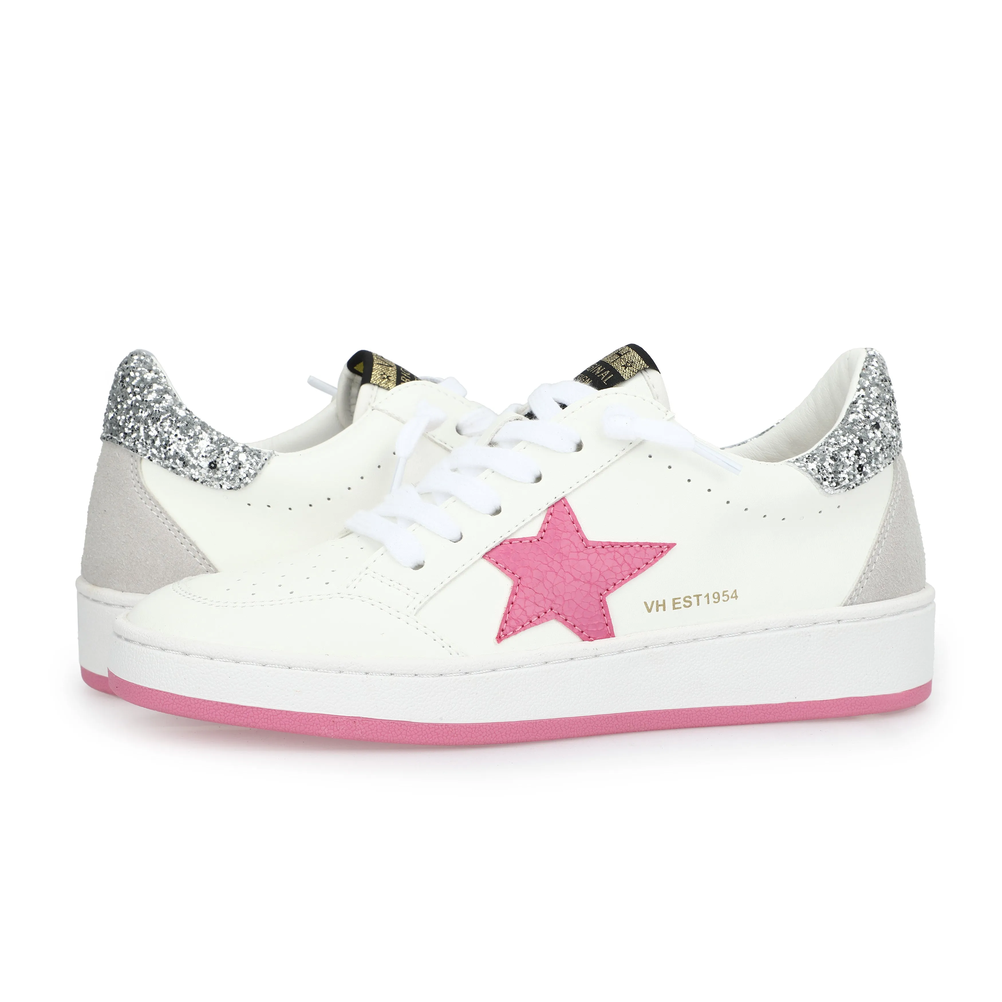 TAMMY - WHITE PINK GLITTER POP