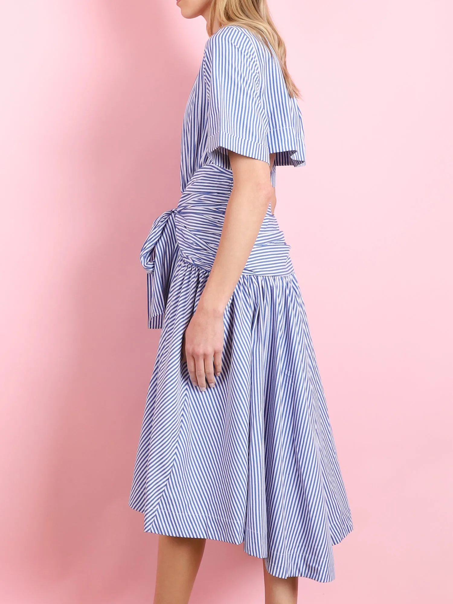 TIE SHIRT DRESS
