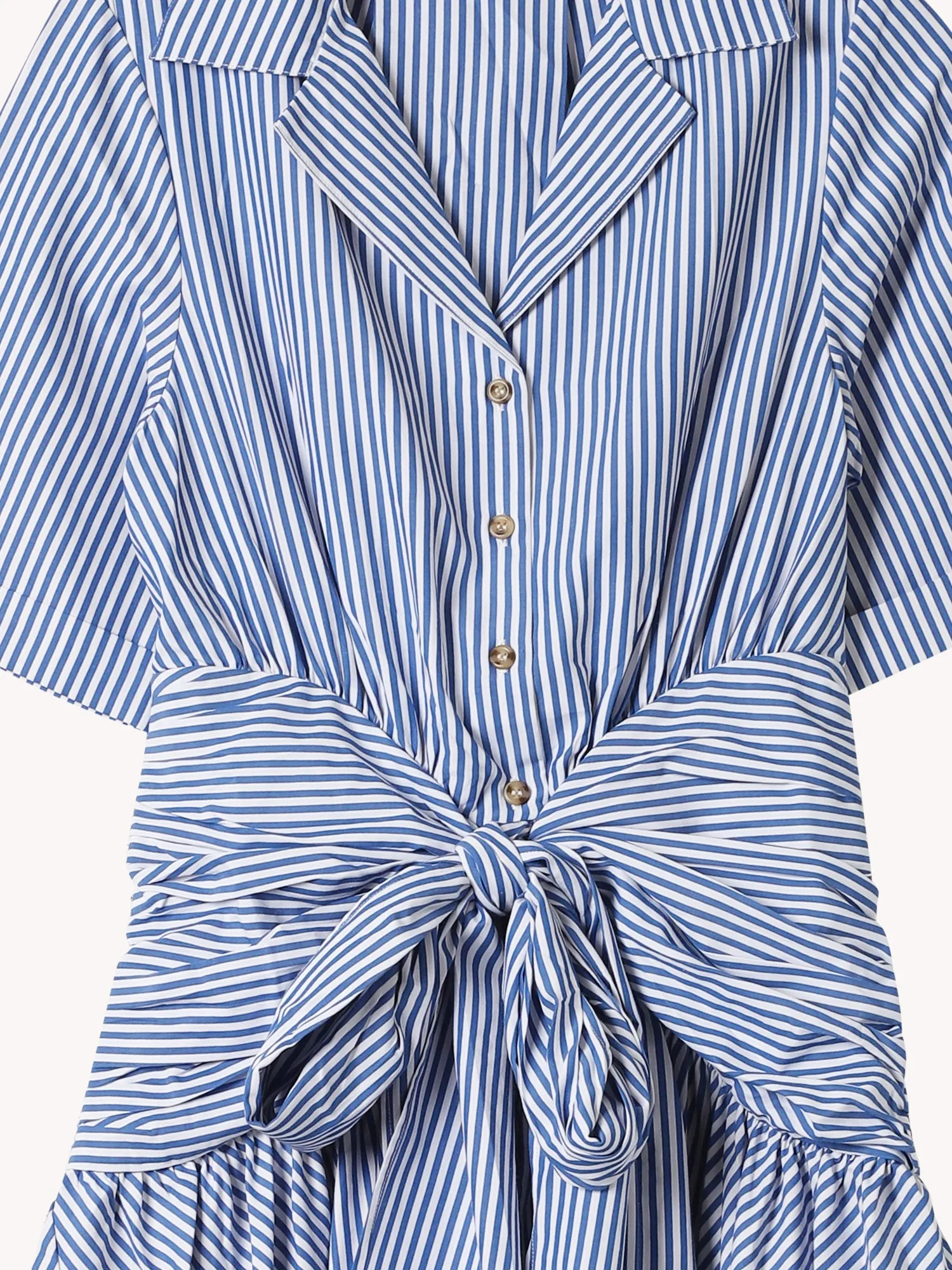 TIE SHIRT DRESS