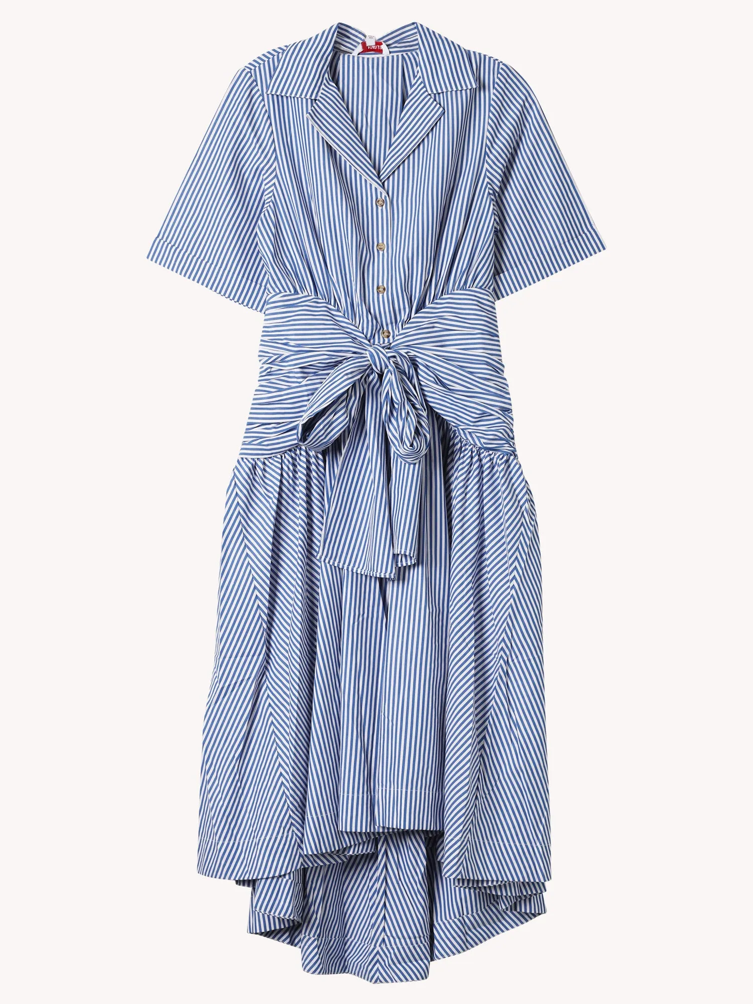 TIE SHIRT DRESS