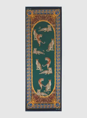 Tiger Print Scarf Guess