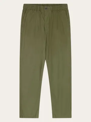 TIM Organic Cotton Pant GOTS/Vegan - Burned Olive Knowledge Cotton