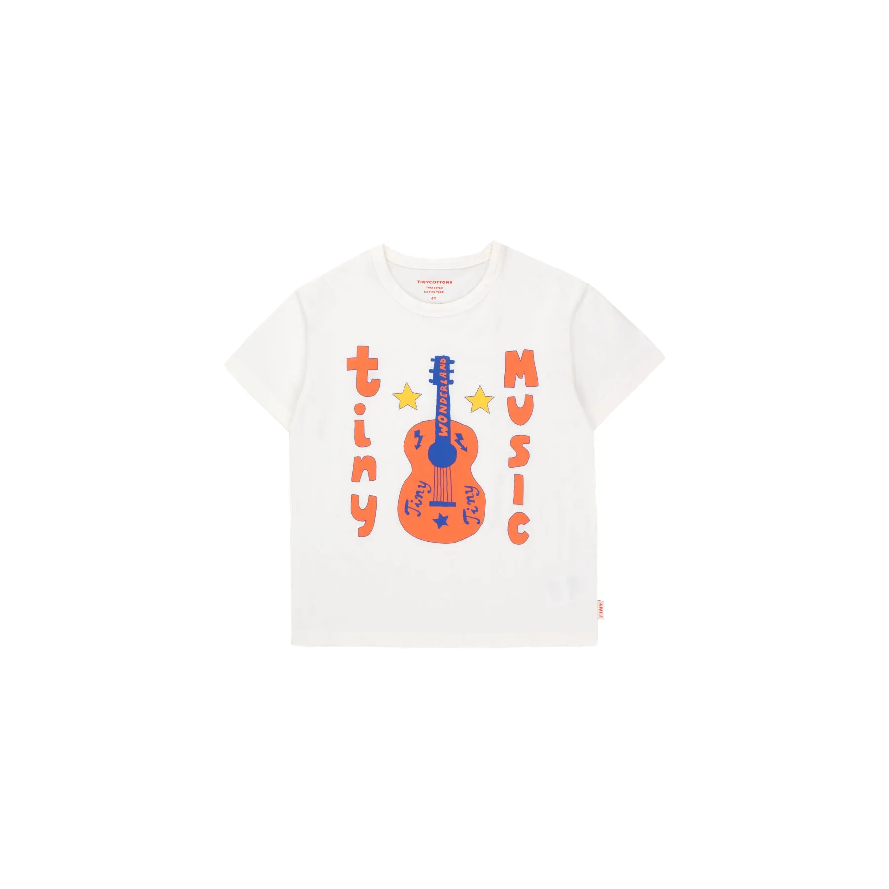 TINYCOTTONS Tiny Music Tee Off-white