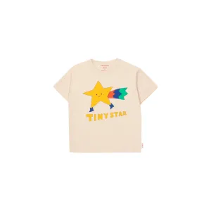 TINYCOTTONS Tiny Star Tee Light Cream