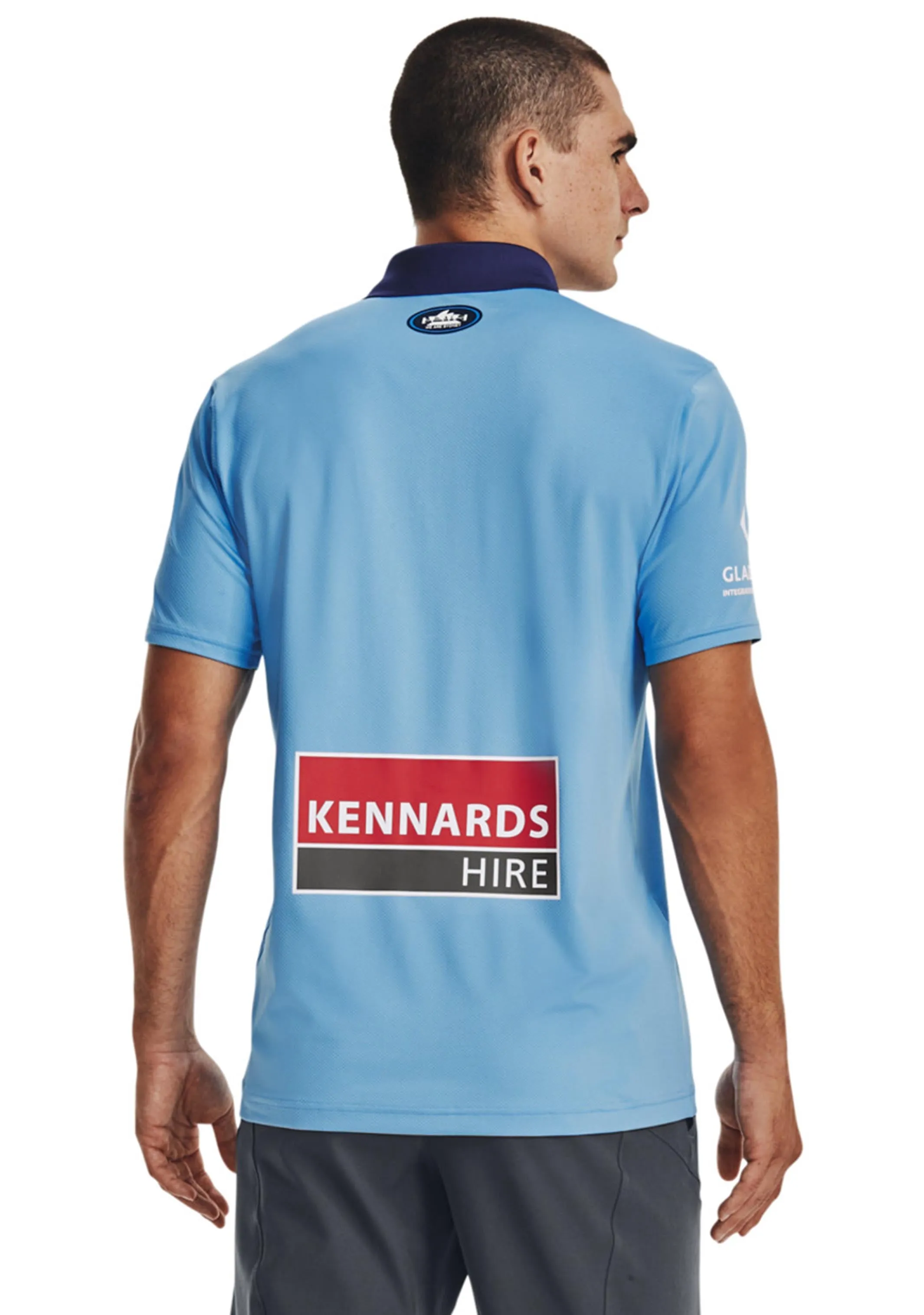 Under Armour Men’s Sydney FC 22/23 Club Polo Sky Blue