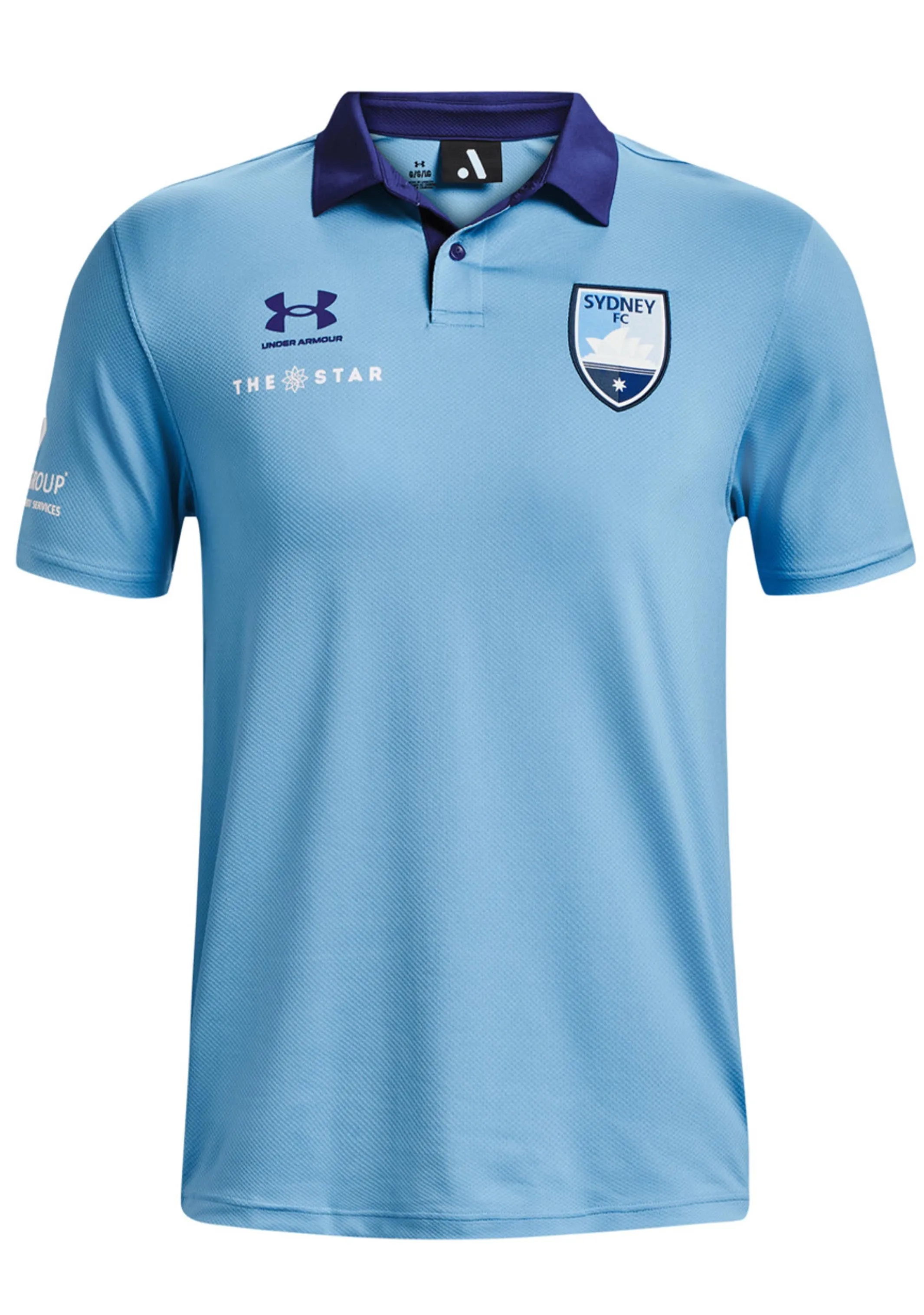 Under Armour Men’s Sydney FC 22/23 Club Polo Sky Blue
