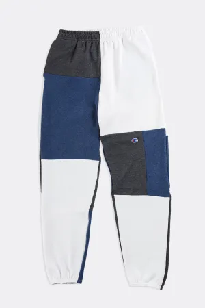 Unisex Patchwork Champion Sweatpants - Women-S, Men-XS Frankie