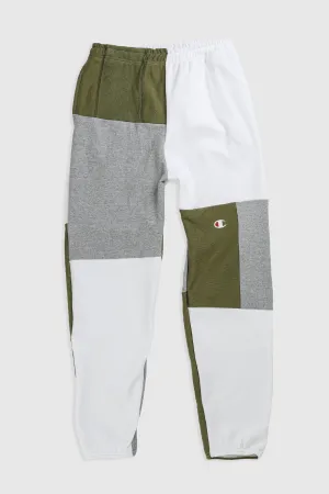 Unisex Rework Champion Patchwork Sweatpants - M Frankie