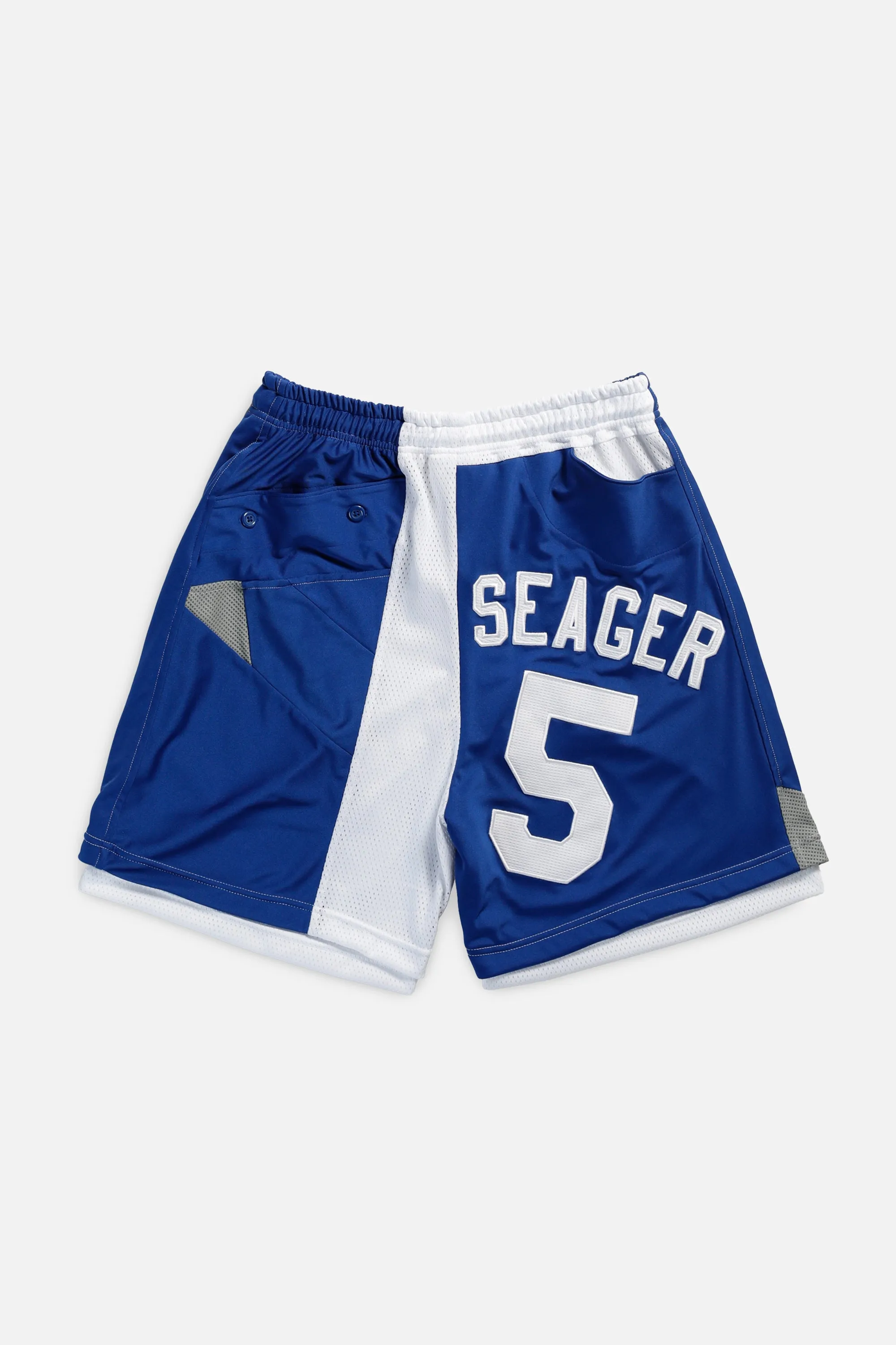Unisex Rework LA Dodgers MLB Jersey Shorts - M Frankie