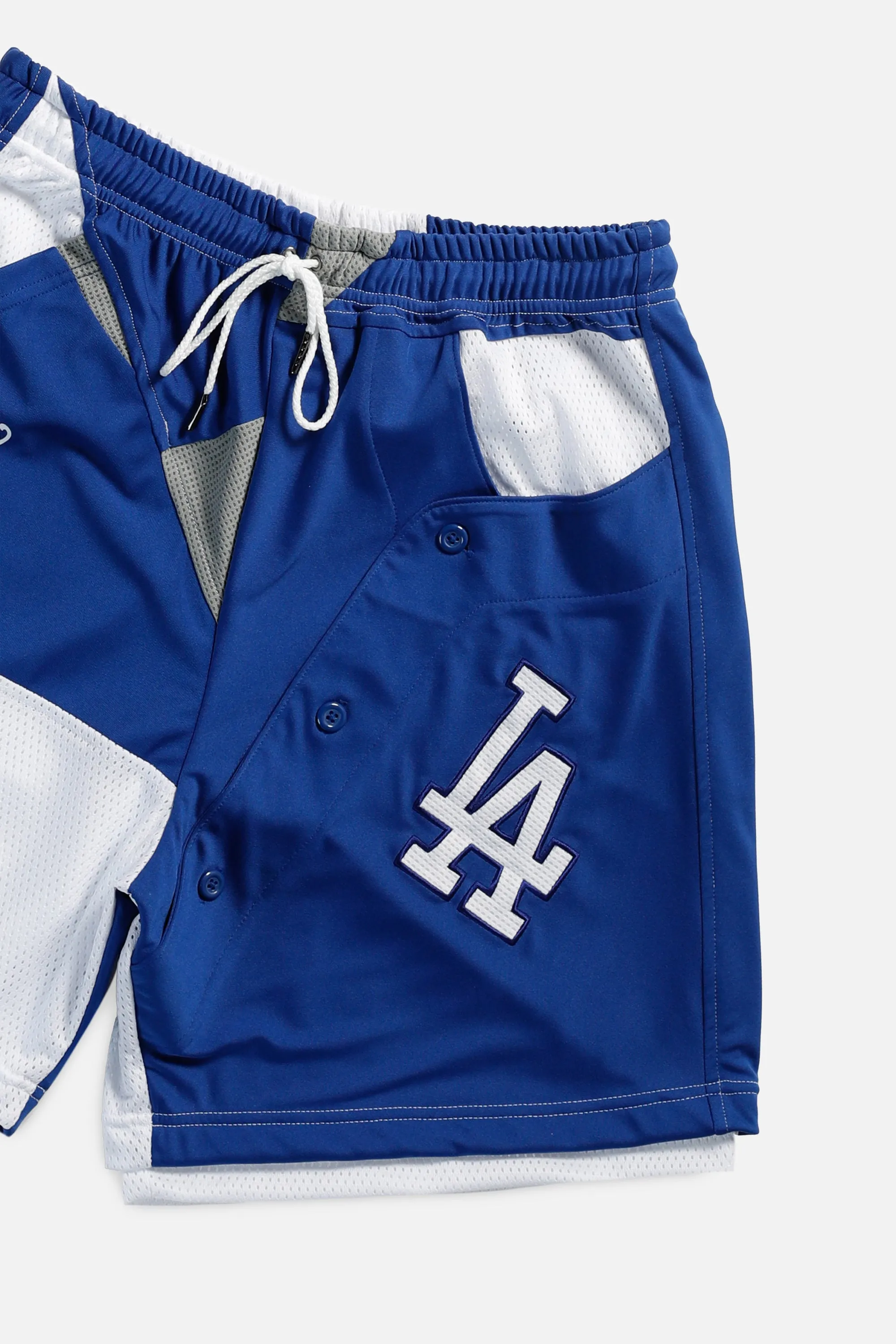 Unisex Rework LA Dodgers MLB Jersey Shorts - M Frankie