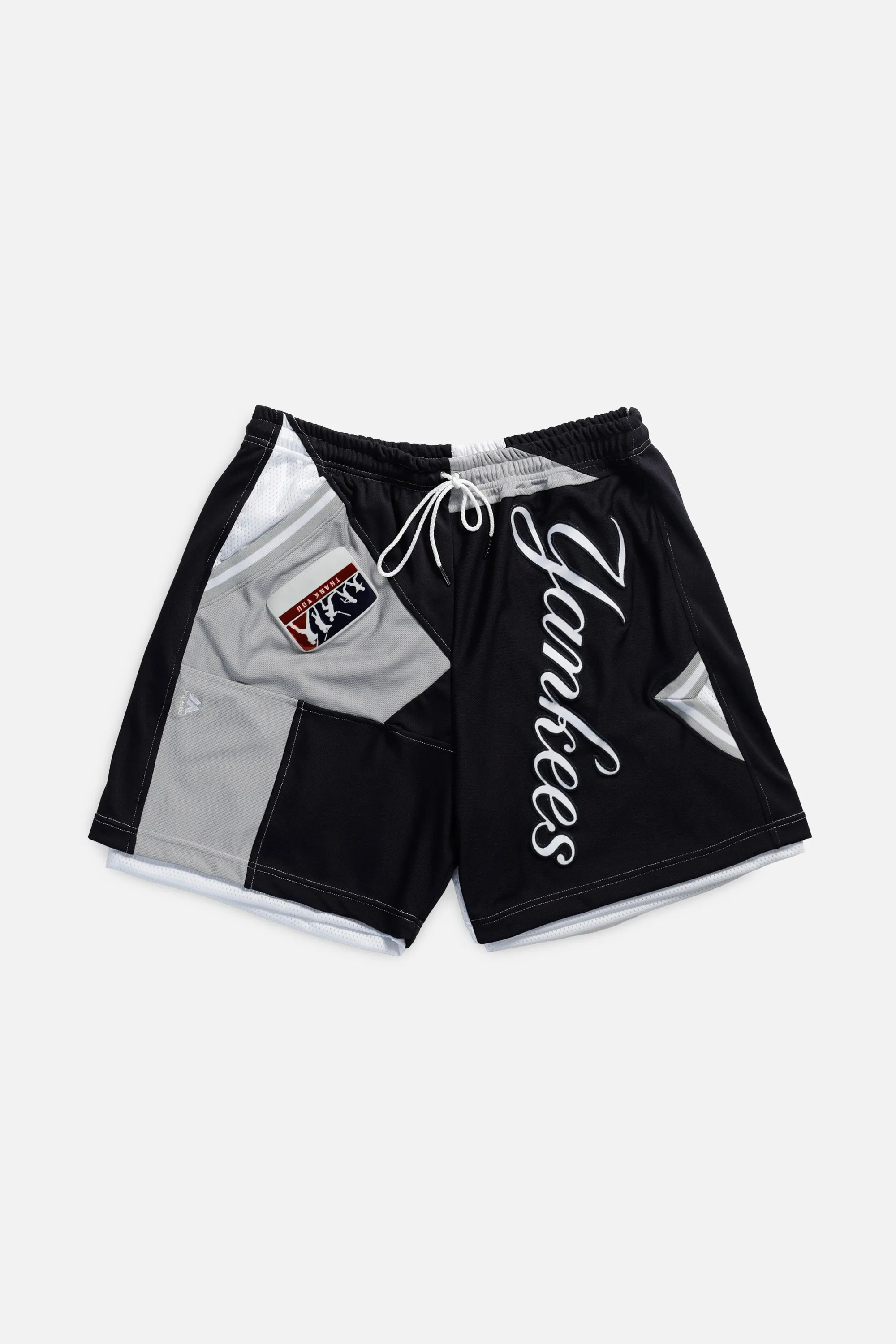 Unisex Rework New York Yankees MLB Jersey Shorts - XL Frankie