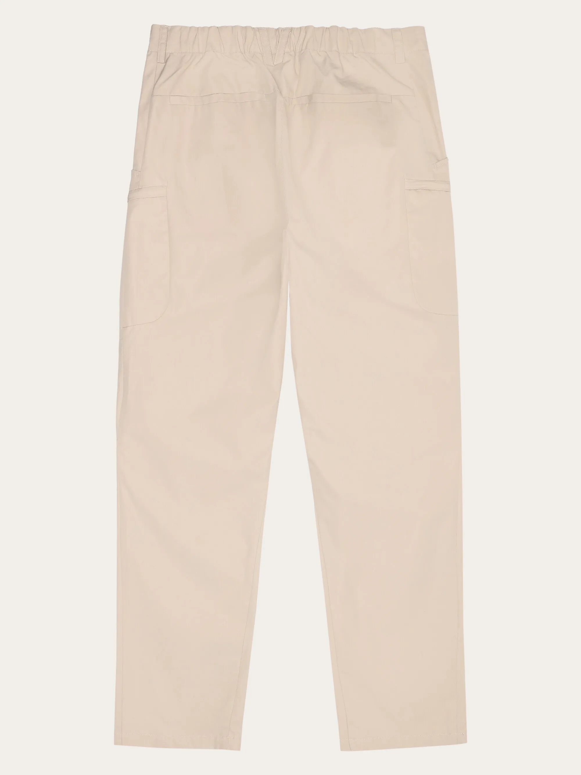 Vent Canvas 200 classic pants - GOTS/Vegan - Light feather gray Knowledge Cotton