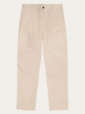 Vent Canvas 200 classic pants - GOTS/Vegan - Light feather gray Knowledge Cotton