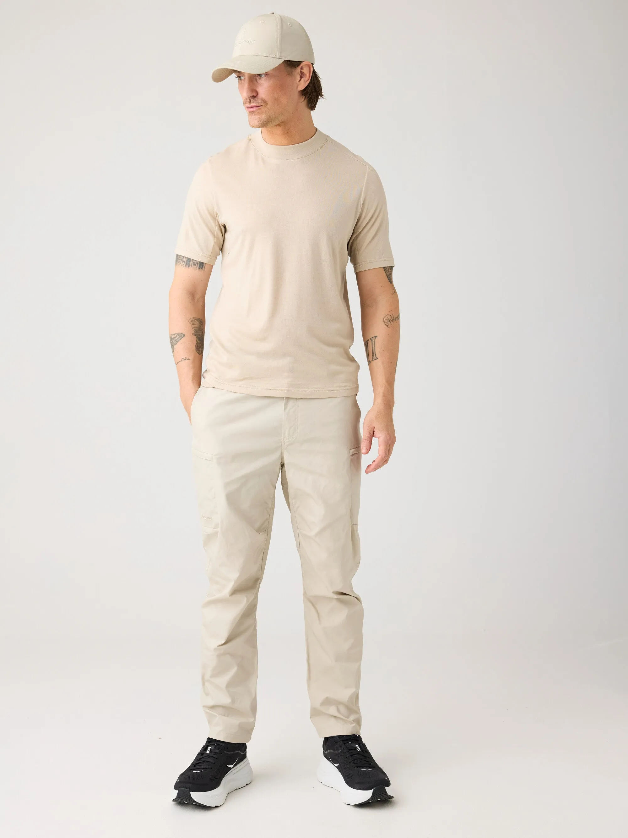 Vent Canvas 200 classic pants - GOTS/Vegan - Light feather gray Knowledge Cotton