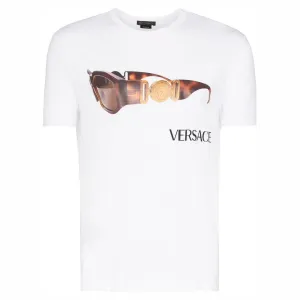 Versace White Biggie Print T-Shirt