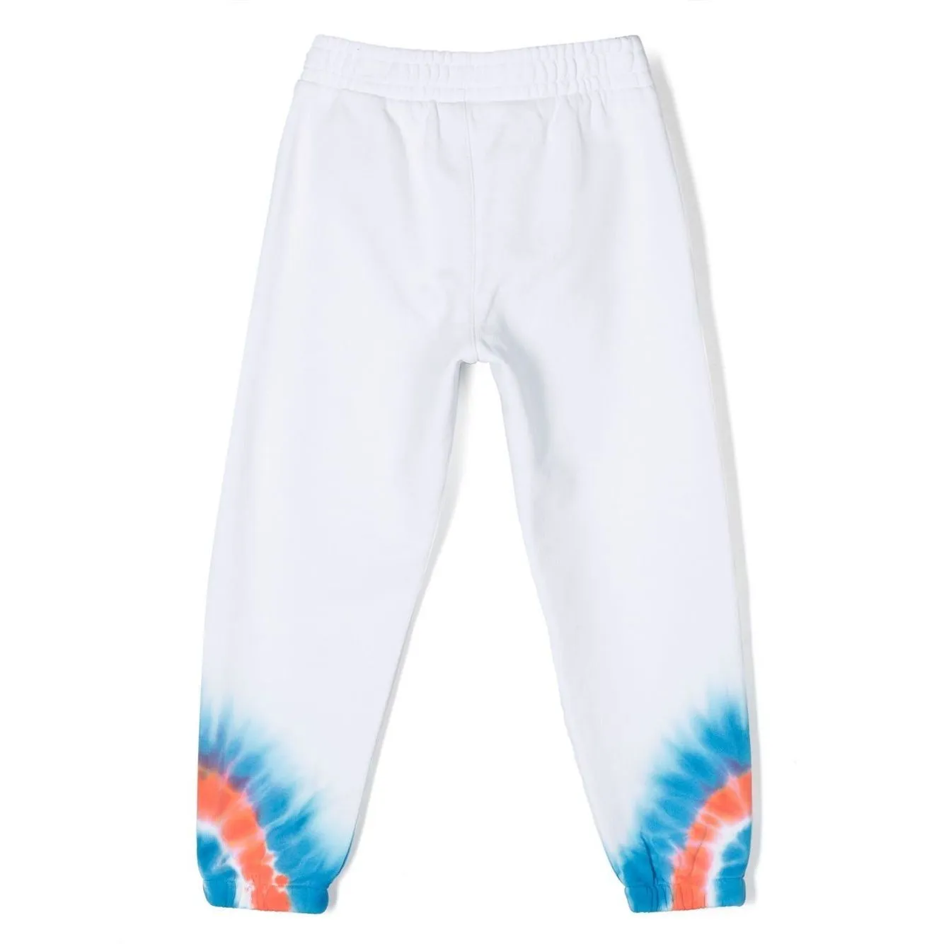 White Tie-Dye Joggers