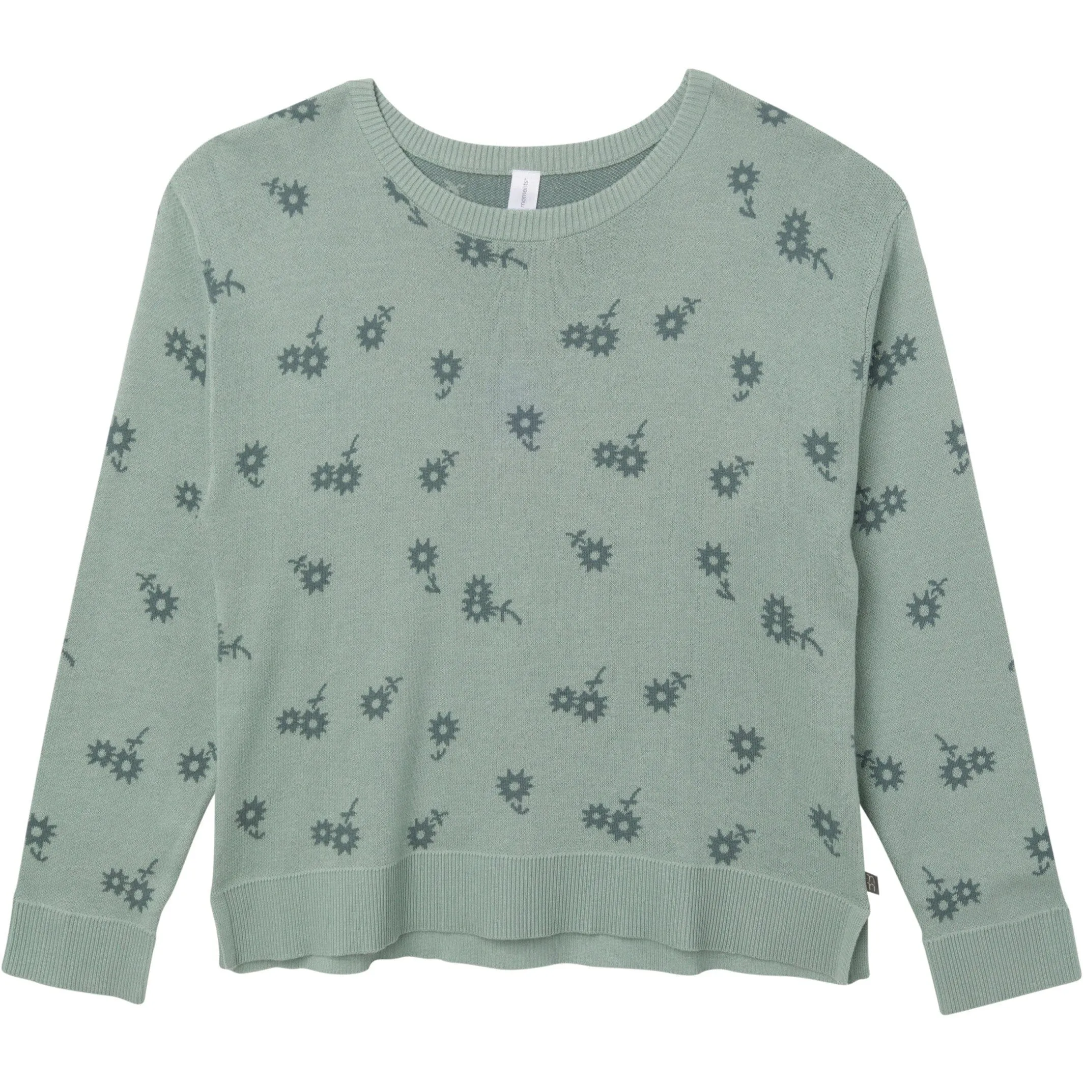 Womens Medium Sky Daisies Sweater Gerber Childrenswea