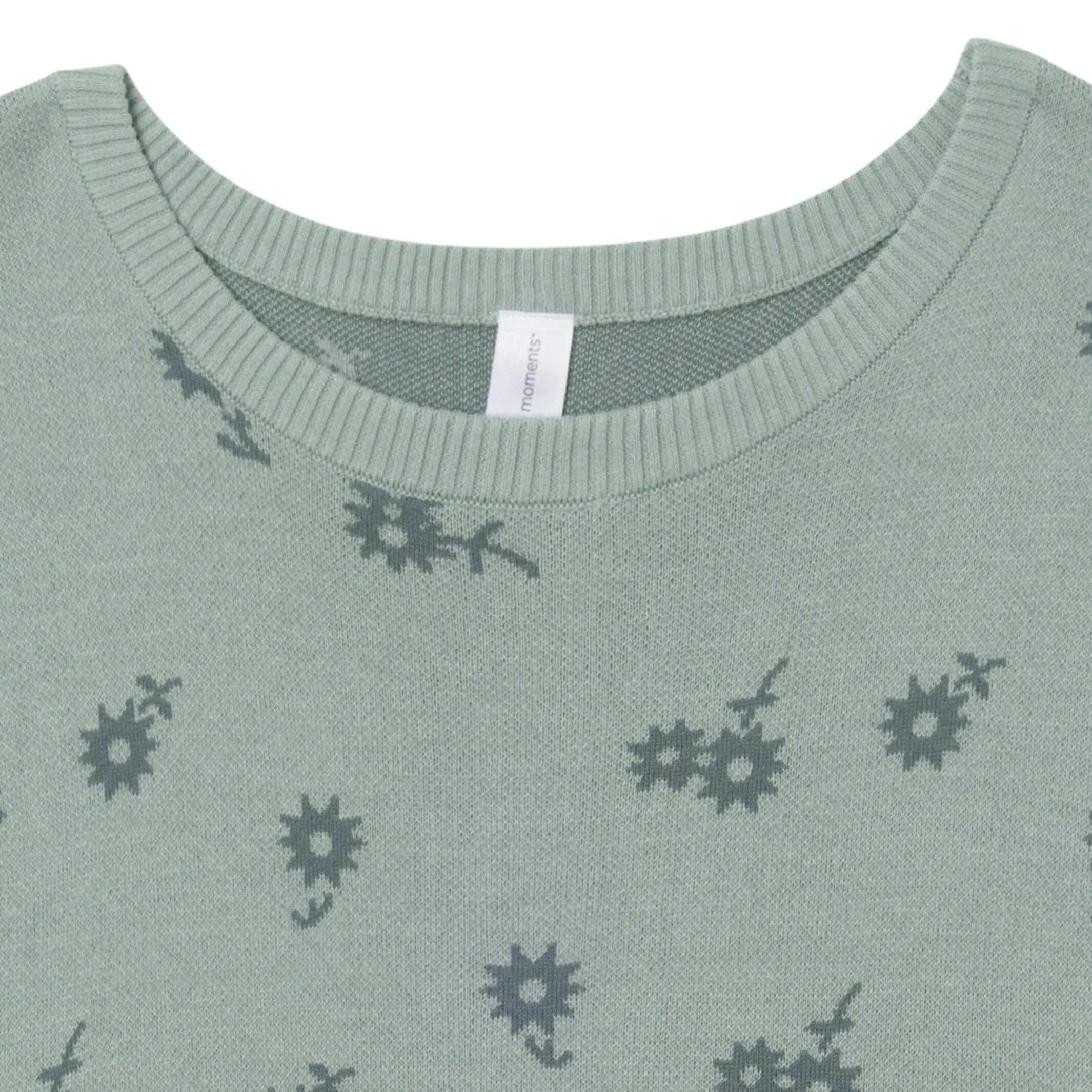 Womens Medium Sky Daisies Sweater Gerber Childrenswea
